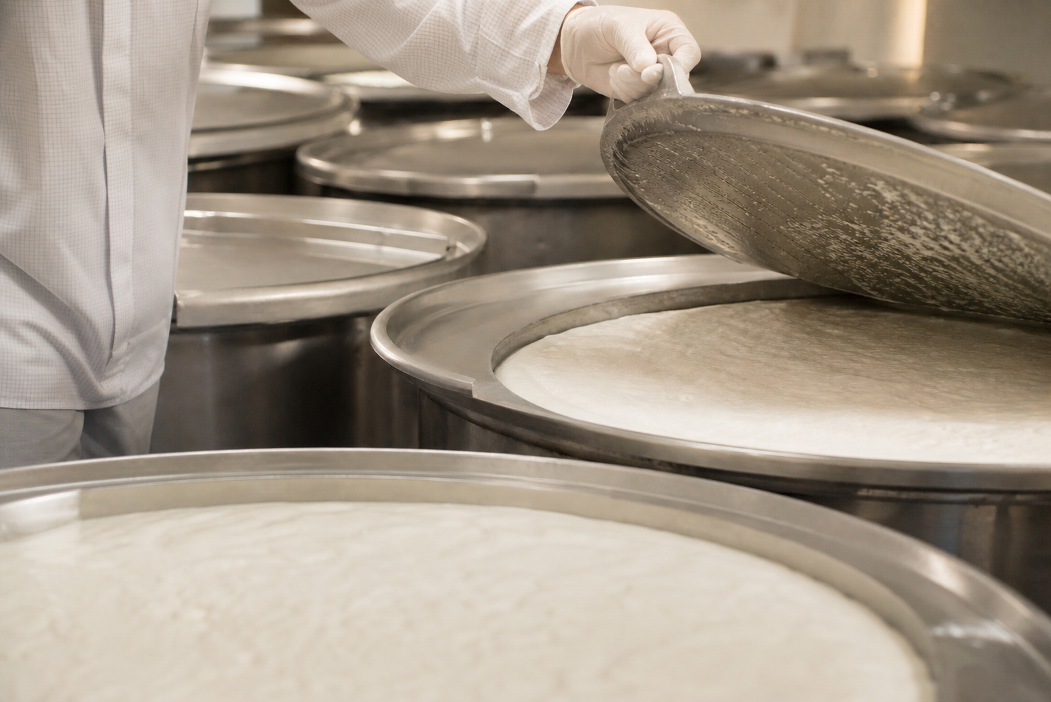 Batter fermenting naturally